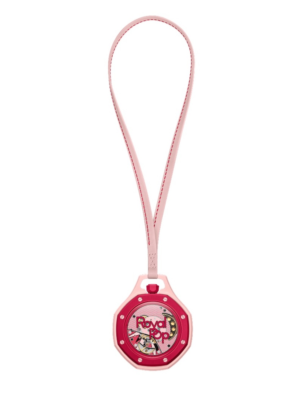 Audemars Piguet Pink and Red Royal Pop Pendant Watch